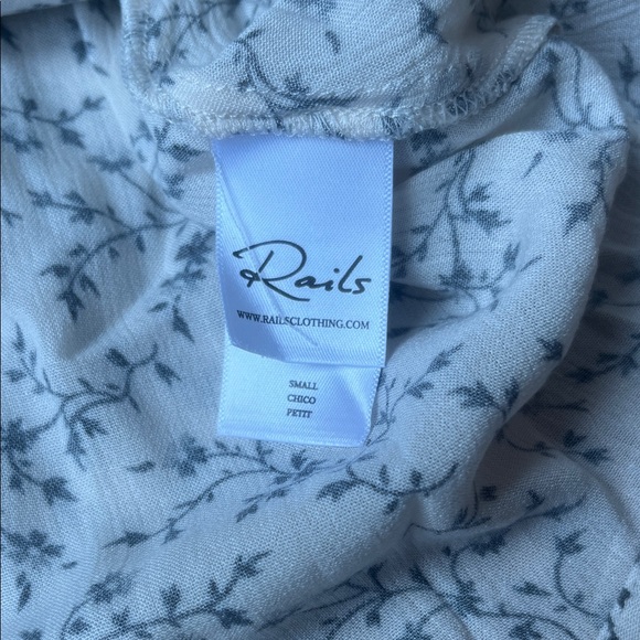 Rails White and Black Floral Skater Skirt - Picture 5 of 7